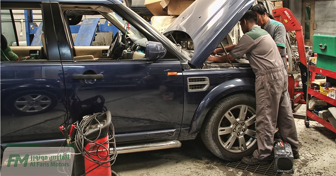 2009 LR3 4.0L V6 Alternator and battery being replaced