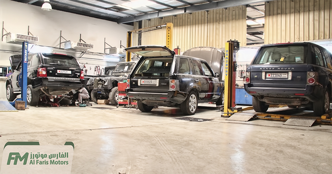 Good Day light while working on Range Rovers.
