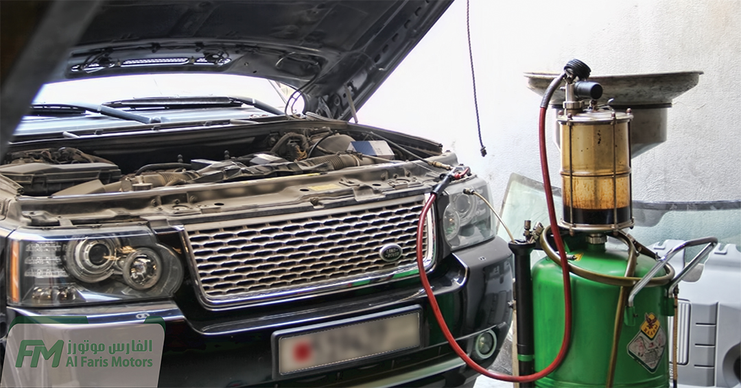 2010 Range Rover L322 5.0L Oil Change.