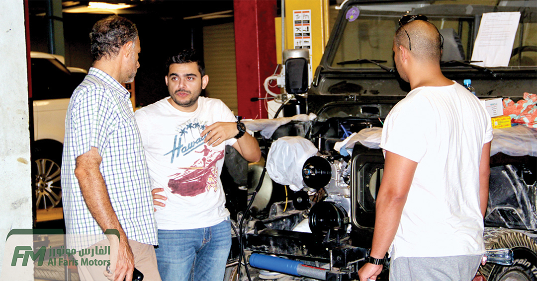 Discussing about the Land Rover Defender 110 restoration process